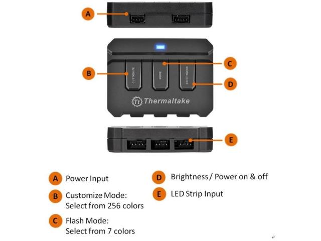 Modding Thermaltake Lumi Color 256C RGB