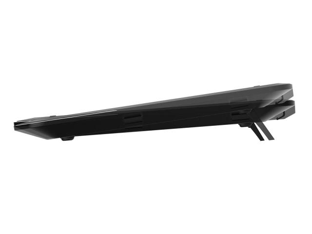 Cooler Pad Deepcool N80 RGB pentru laptop de 17.3inch, Black