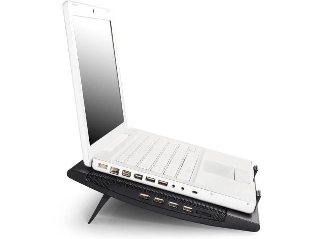 Cooler Pad Deepcool Wind Pal pentru laptop de 15.6, Black