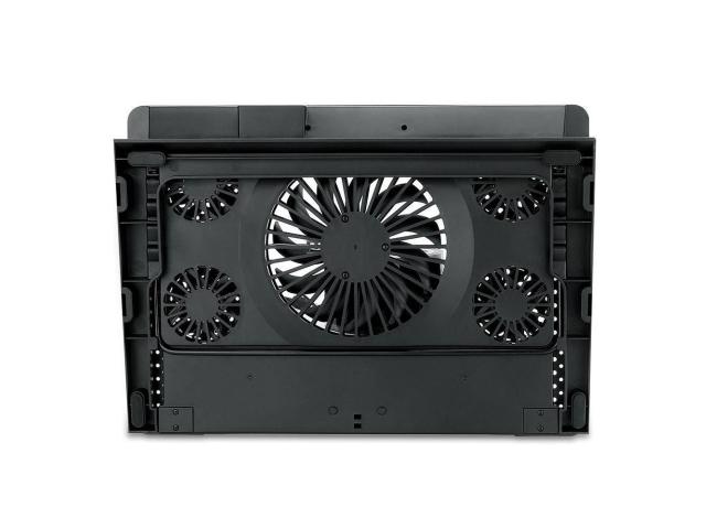 Cooler Pad Redragon Ivy pentru laptop de 15.6inch, RGB, Black