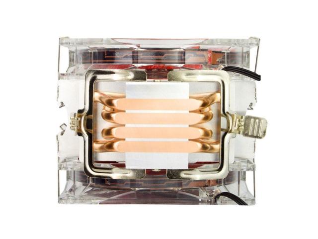 Cooler Procesor Inter-Tech Alseye Eddy, Red LED, 2x 120mm