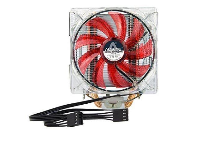 Cooler Procesor Inter-Tech Alseye Eddy, Red LED, 2x 120mm