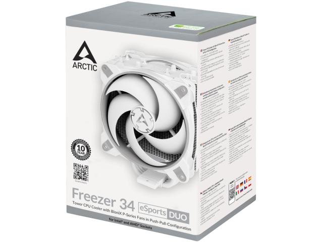 Cooler procesor Arctic Freezer 34 eSports DUO Grey-White, 120mm