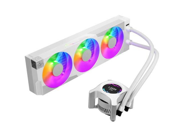 Cooler procesor Segotep KL II 360 ARGB White, 3x 120mm