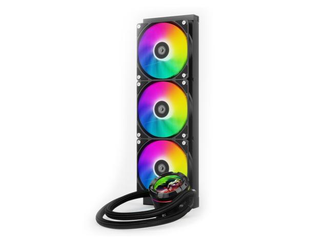 Cooler procesor ID-Cooling SL360-XE, ARGB, 3 x 120mm, Black