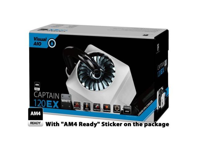 Cooler procesor Deepcool Gamer Storm Captain 120 EX White, 120mm