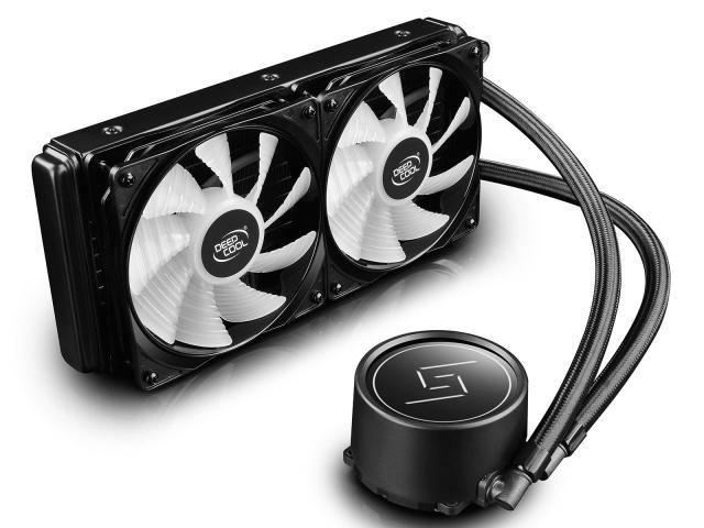 Cooler Procesor Deepcool GAMMAXX L240 LED RGB, 2x 120mm