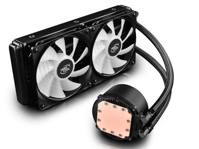 Cooler Procesor Deepcool GAMMAXX L240 LED RGB, 2x 120mm