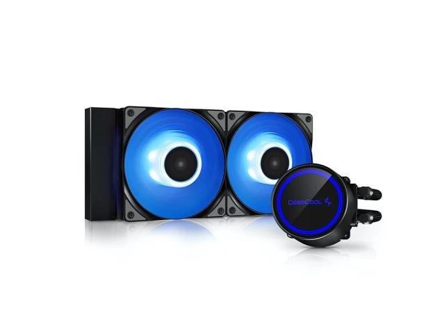 Cooler procesor Deepcool Gammaxx L240 iluminare aRGB, 2x 120mm 