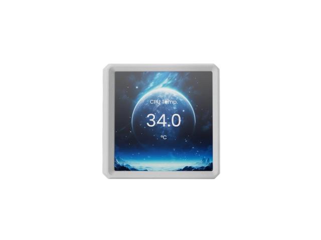Cooler procesor Gamdias Aura GL360 LCD, ARGB LED, 3 x 120 mm, White