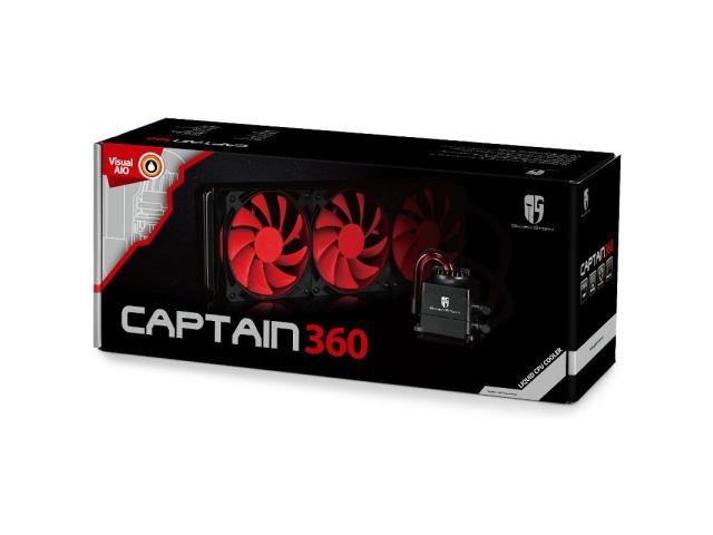 Cooler procesor Deepcool Captain 360, 3 x 120mm