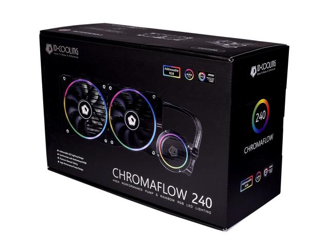 Cooler Procesor ID-Cooling Chromaflow 240 RGB, 2x 120mm
