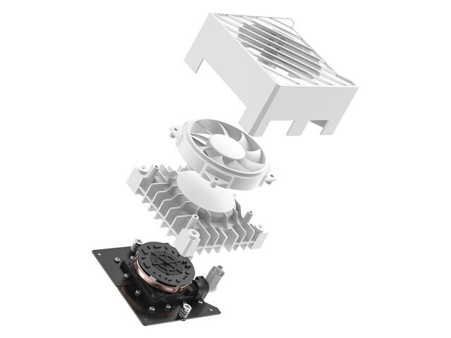 Cooler procesor ID-Cooling Dashflow 360 XT Lite White, aRGB, 3x 120mm