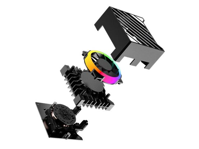 Cooler procesor ID-Cooling Dashflow 360 XT Lite Black, aRGB, 3x 120mm