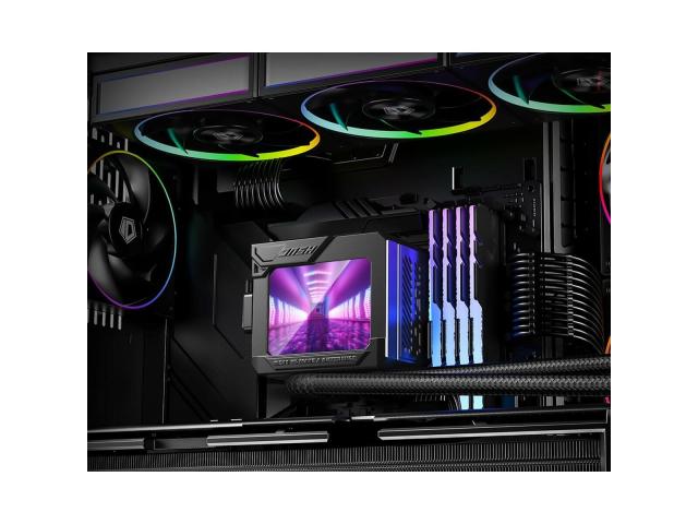 Cooler procesor cu lichid ID-Cooling DL360 MAX cu display iluminare aRGB