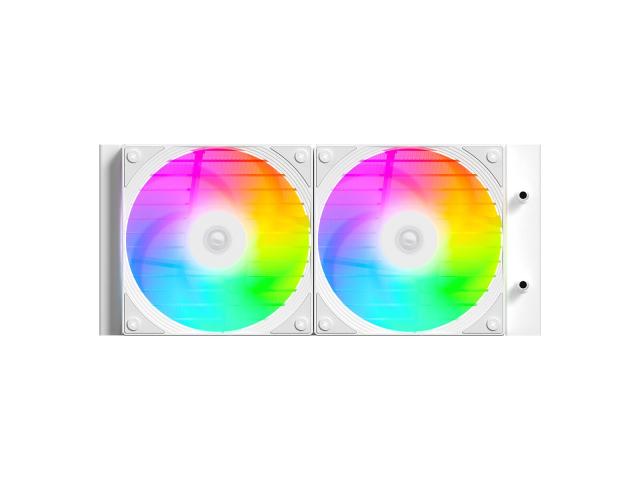 Cooler procesor ID-Cooling FX240 Infinity, ARGB LED, 120 mm, White