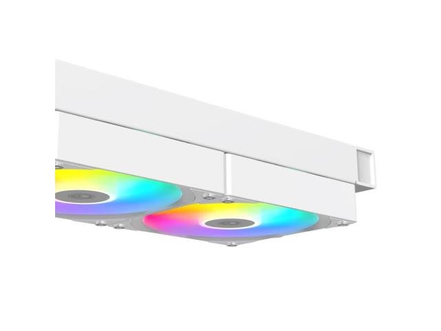 Cooler procesor ID-Cooling FX240 LCD White, ARGB LED, 2x 120 mm