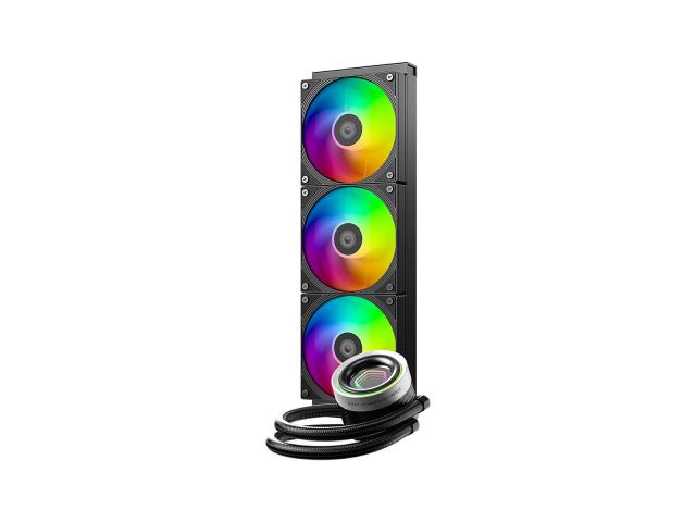 Cooler procesor ID-Cooling FX360 Infinity, ARGB LED, 3 x 120 mm, Black