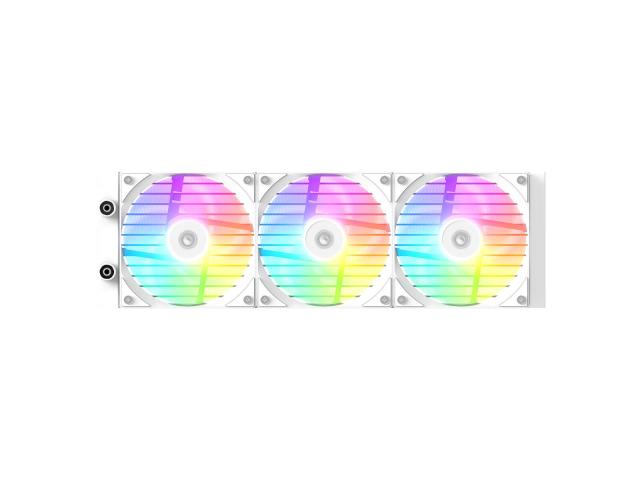 Cooler procesor ID-Cooling FX360 LCD White, ARGB LED, 3 x 120 mm