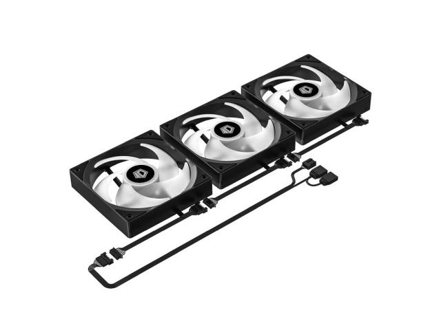 Cooler procesor cu lichid ID-Cooling FX360 LCD cu display negru iluminare aRGB