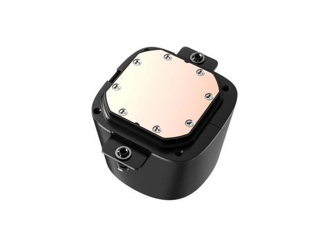 Cooler procesor cu lichid ID-Cooling FX360 LCD cu display negru iluminare aRGB