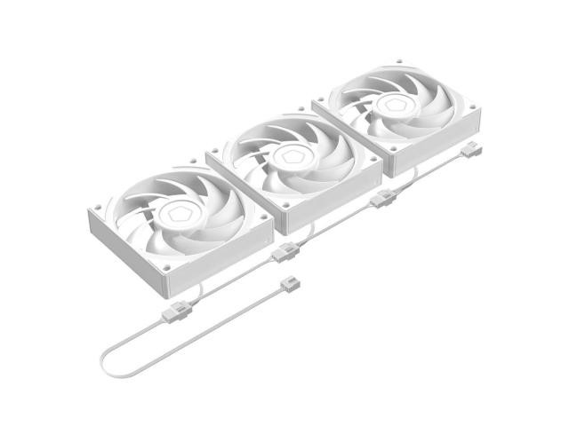 Cooler procesor ID-Cooling FX360 LCD, 3 x 120 mm, White