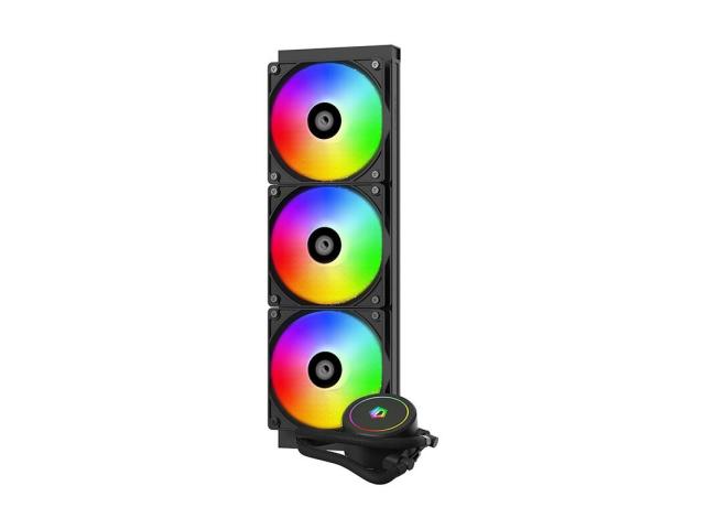 Cooler procesor ID-Cooling FX360 Black, aRGB LED, 3x 120mm