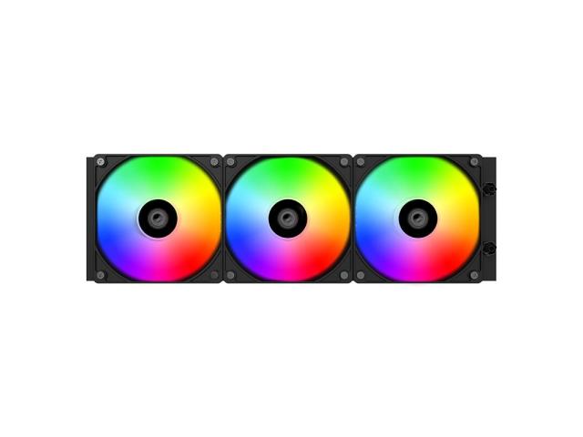 Cooler procesor ID-Cooling FX360 Black, aRGB LED, 3x 120mm