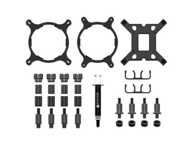 Cooler procesor ID-Cooling FX360 Black, aRGB LED, 3x 120mm