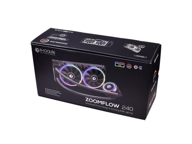Cooler Procesor ID-Cooling Zoomflow 240 RGB, 2x 120mm