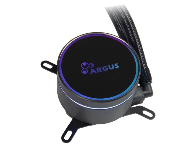 Cooler procesor Inter-Tech LC-360 RGB, ARGB LED, 3 x 120 mm, Black