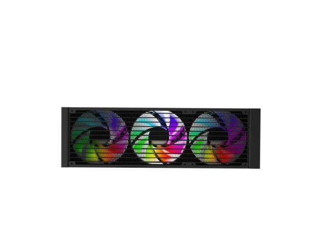 Cooler procesor Redragon CCW-1017, ARGB LED, 3 x 120 mm, Black