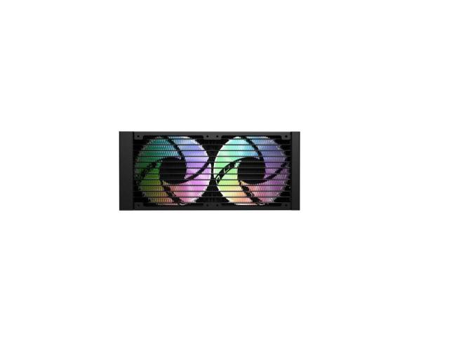 Cooler procesor Redragon CCW-1019, ARGB LED, 2 x 120 mm, Black