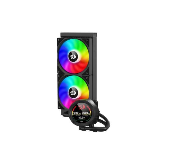 Cooler procesor Redragon CCW-1019, ARGB LED, 2 x 120 mm, Black