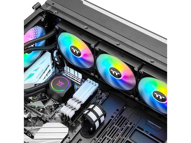 Cooler procesor Thermaltake TH420 ARGB Sync AIO, 3x 140mm