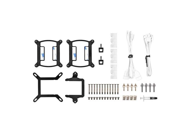 Cooler procesor Thermaltake TH420 ARGB Sync AIO Snow Edition, 3x 140mm