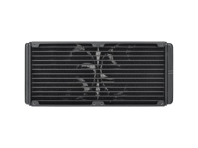 Cooler Procesor Thermaltake Water 3.0 Riing Red 280, Red LED, 2x 140mm