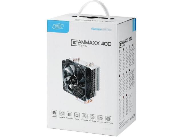 Cooler Procesor Deepcool GAMMAXX 400 Blue LED, 120mm