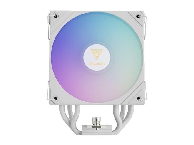 Cooler procesor Gamdias Boreas M2 51D alb iluminare aRGB