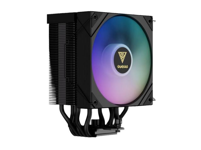 Cooler procesor Gamdias Boreas M2 51D, 120 mm, Black