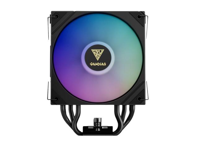 Cooler procesor Gamdias Boreas M2 51D, 120 mm, Black