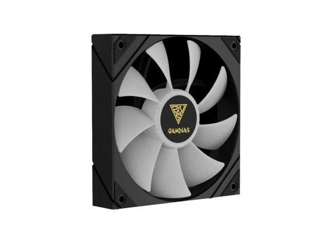 Cooler procesor Gamdias Boreas M2 51D, 120 mm, Black