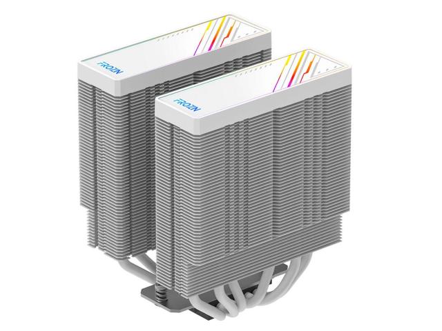 Cooler procesor ID-Cooling FROZN A620 White, aRGB, 120mm