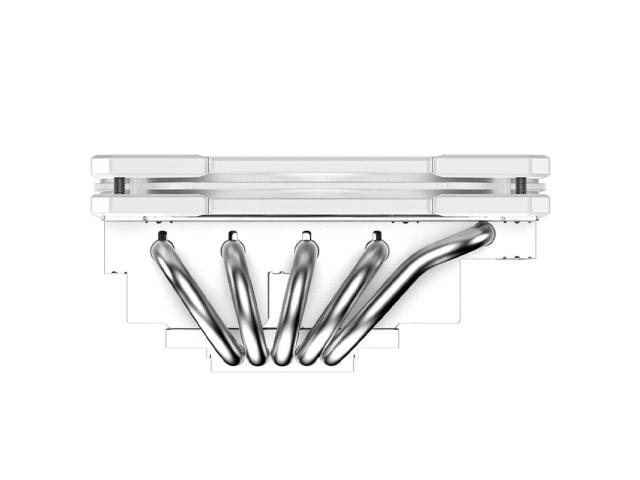 Cooler procesor ID-Cooling IS-55 White, ARGB, 120mm