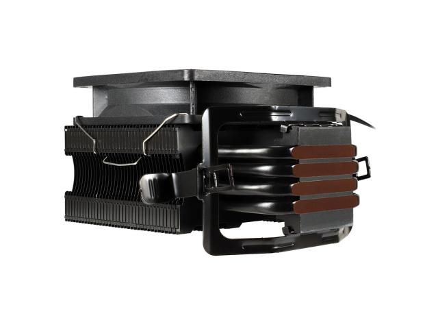 Cooler procesor Inter-Tech 4P90, 92 mm, Black, Bulk