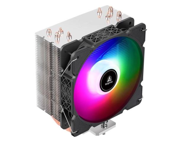 Cooler procesor Segotep A4 iluminare RGB, 2x 120mm