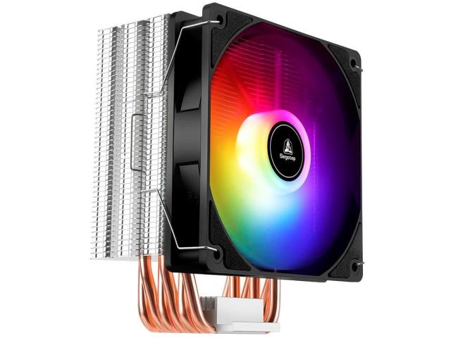 Cooler procesor Segotep A6 iluminare RGB, 120mm
