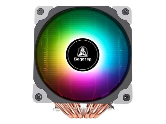 Cooler procesor Segotep Cambrian U6 Twin Tower eRGB, 120mm 