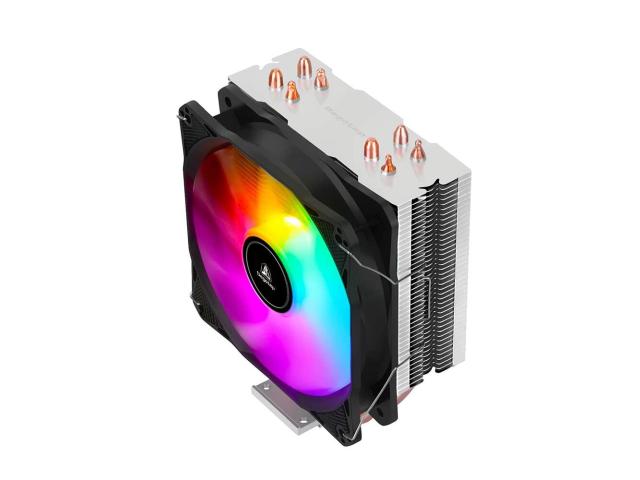 Cooler procesor Segotep Frozen Tower T4 RGB LED, 120mm
