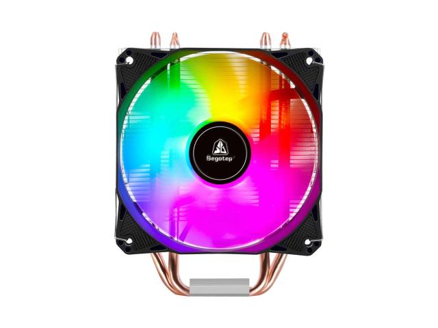 Cooler procesor Segotep Frozen Tower T4 RGB LED, 120mm